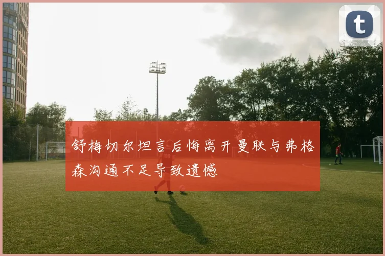 舒梅切尔坦言后悔离开曼联与弗格森沟通不足导致遗憾